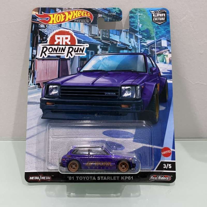 Promo Hot Wheels Premium Toyota Starlet KP61 Ronin Run Diskon 23 Di Seller Venomancer Store