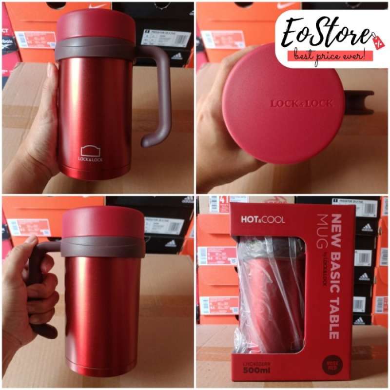 Promo Locknlock Hot Cool Table Mug Ml Merah Diskon Di Seller Breath Shop Kapuk