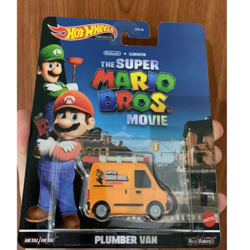 Promo Hot Wheels Plumber Van Super Mario Bros The Movie Diskon Di Seller Venomancer Store