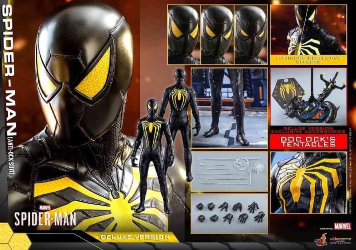 Jual Hot Toys Vgm45 Spider Anti Ock Deluxe Vers Hottoys Spiderman Di Seller Qairina Store