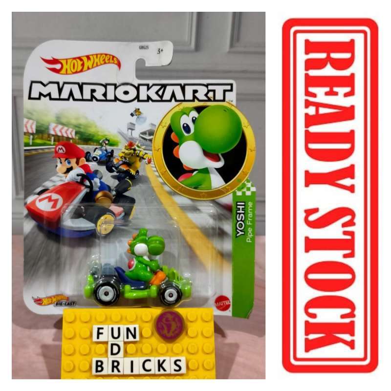 Jual Hot Wheels Mario Kart Yoshi Mattel Di Seller Fun D Bricks Sunter Agung Kota Jakarta