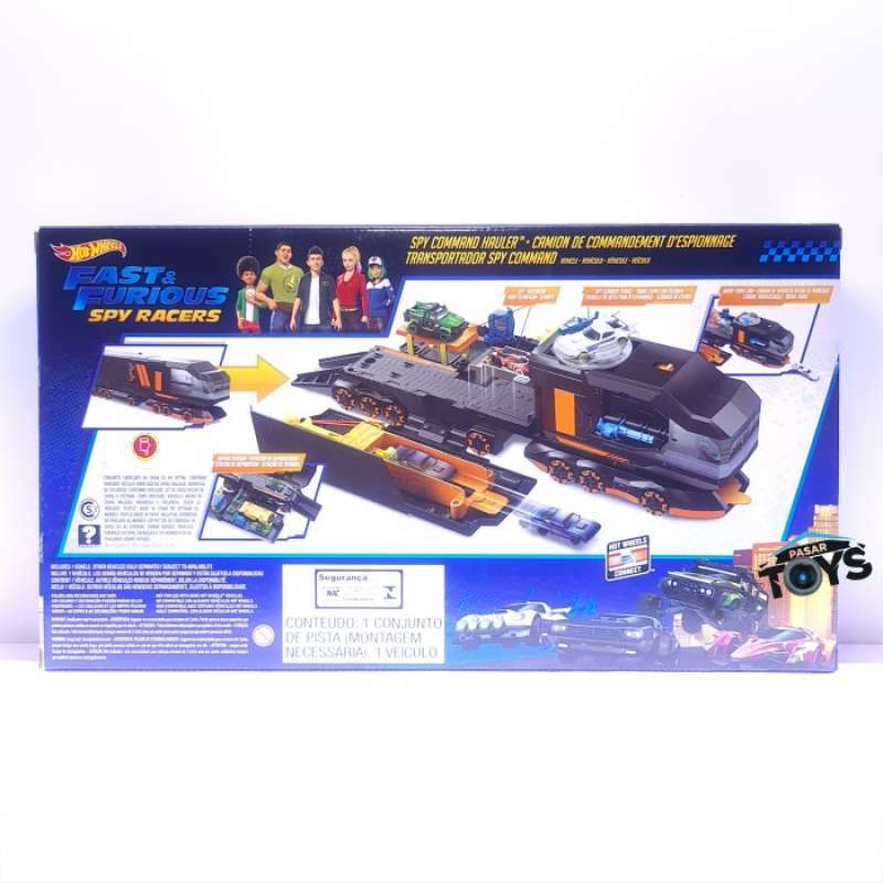 Promo Hot Wheels Fast Furious Spy Command Hauler Playset Transporter Diskon Di Seller