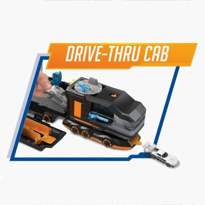 Promo Hot Wheels Fast Furious Spy Command Hauler Playset Transporter Diskon 23 Di Seller