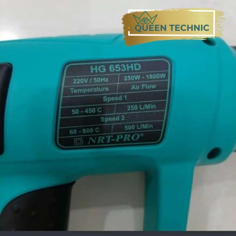 Promo Nrt Pro Hg Hd Hot Air Gun Heat Pistol Pemanas Listrik Hg Diskon Di Seller Rhmd
