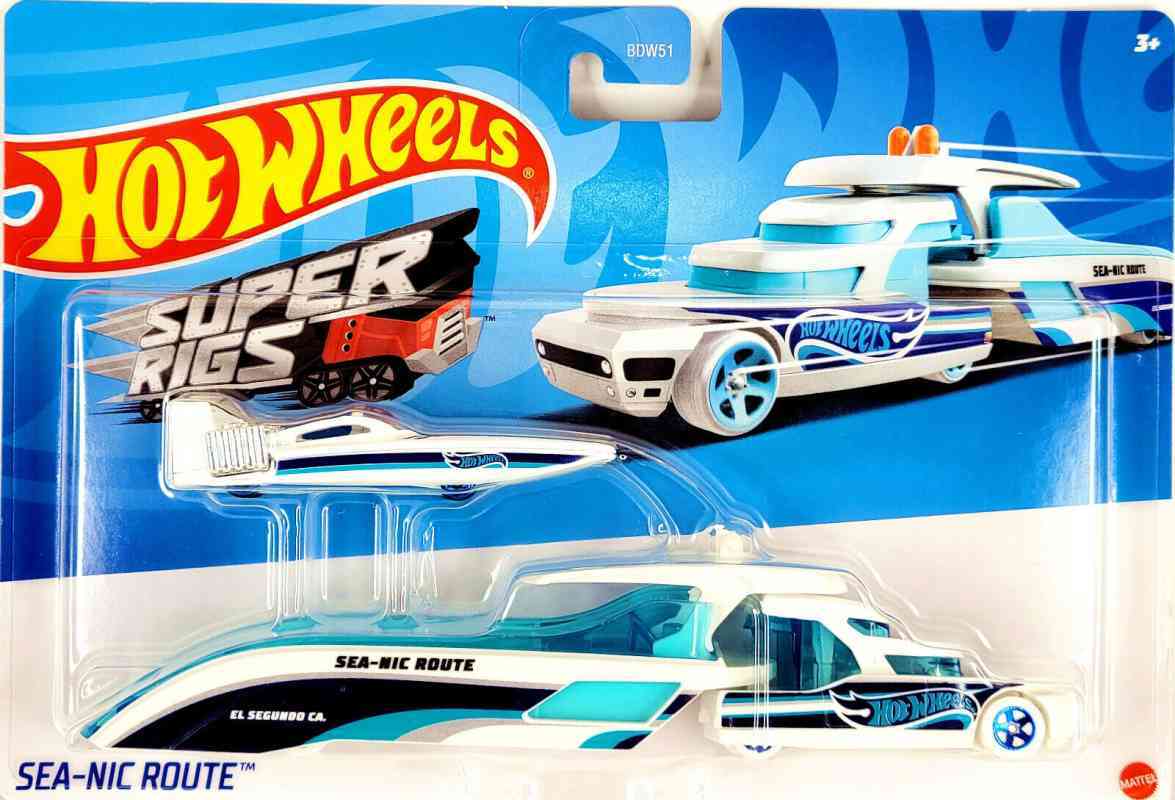 Jual Hot Wheels Transport Truck Super Rigs Sea Nic Route Di Seller Warungindoo Taman Sari