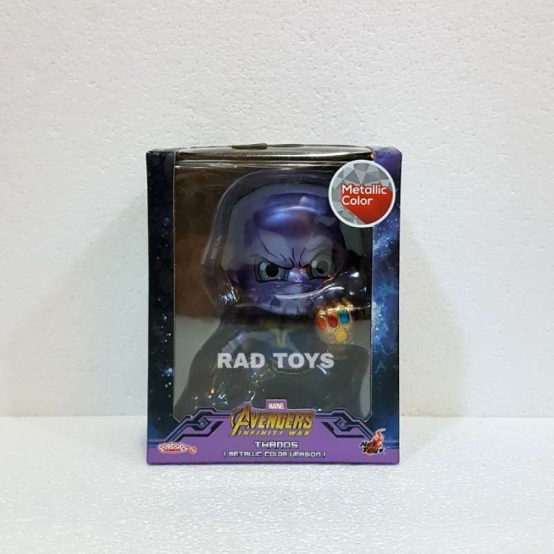 Jual Thanos Hot Toys Cosbaby Avengers Infinity War Metallic Color Version Di Seller Kalibra