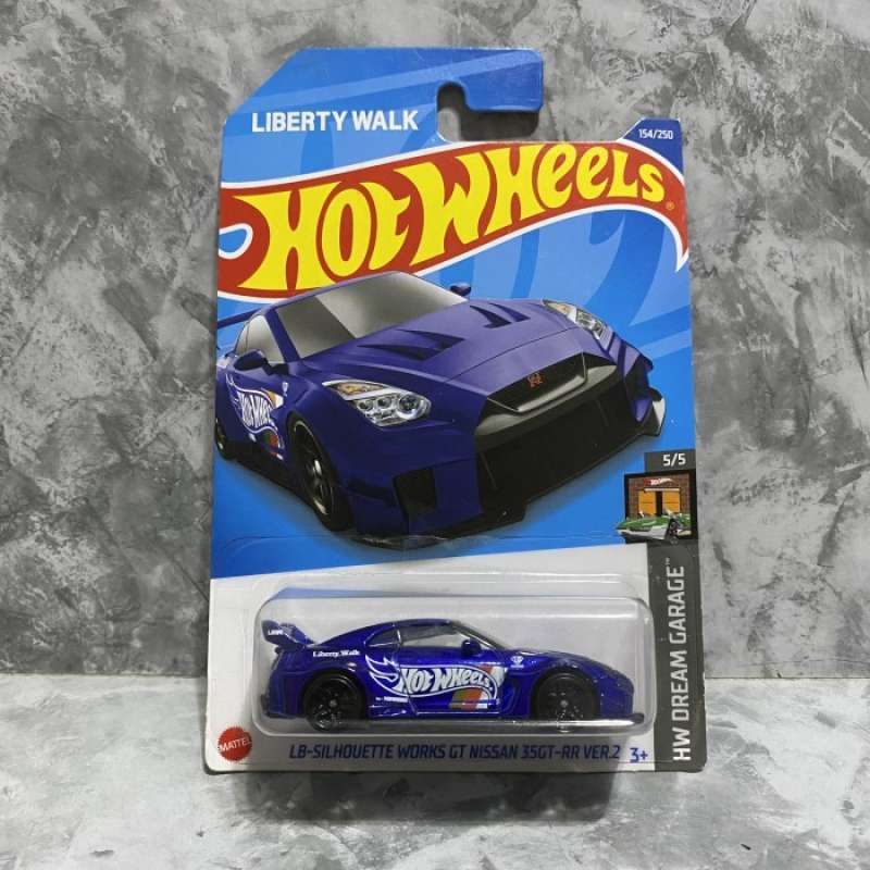 Jual Hot Wheels LB Silhouette Works GT Nissan 35GT R35 Biru Di Seller Enzo Store Tegal Alur
