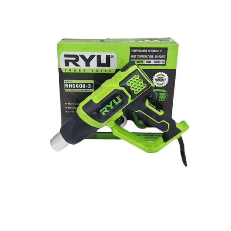 Promo TEKIRO RYU HEAT GUN HOT GUN RYU RHG 600 3 MESIN PEMANAS RHG600 4 Diskon 23 Di Seller