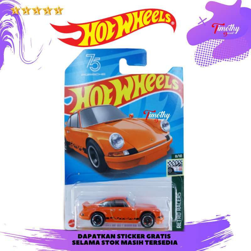 Jual Hot Wheels Porsche 911 Carrera Rs 27 Orange Retro Racers 75th Porsche Di Seller Timothy