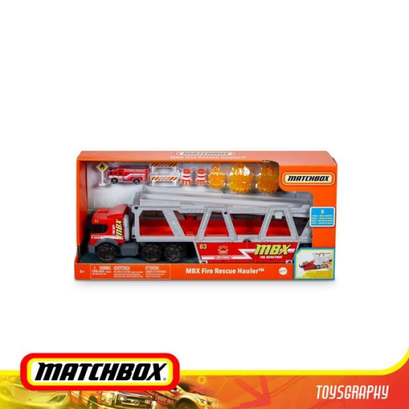 Promo Matchbox Mbx Fire Rescue Hauler Hot Wheels Mega Truck Hotwheels Diskon 13 Di Seller Play