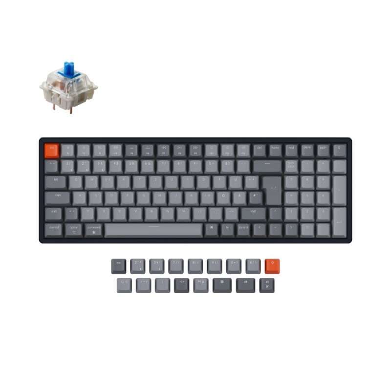 Promo Keychron K German Iso De Layout Hot Swap Rgb Backlight Aluminum Frame Diskon Di
