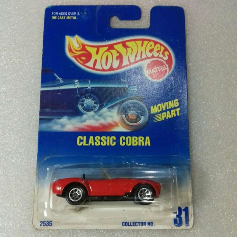 Promo HOT WHEELS CLASSIC COBRA SHELBY COBRA S C OPEN HOOD CARD Diskon Di Seller
