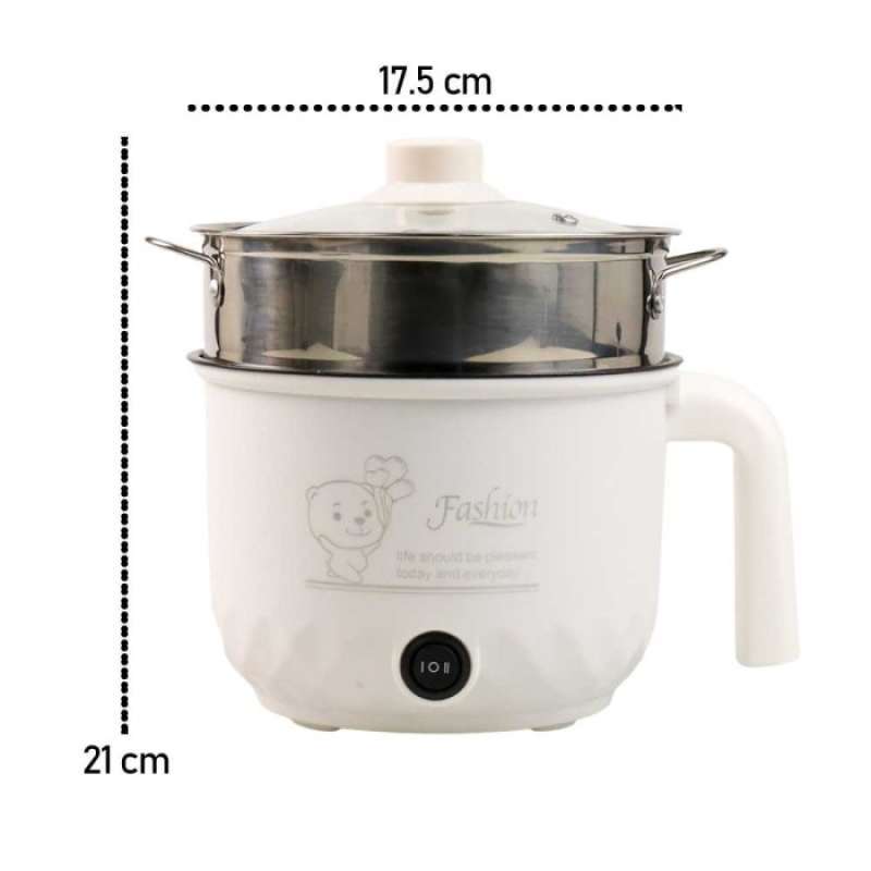 Jual Panci Elektrik Mini Hot Pot Panci Listrik Memasak Nasi Mie Rebus Telur Di Seller Laris