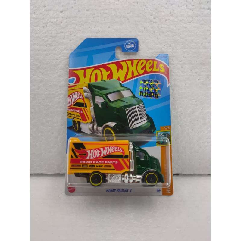 Jual Hot Wheels Factory Sealed Hiway Hauler Hijau Kuning Hw Haulers Di Seller Timothy