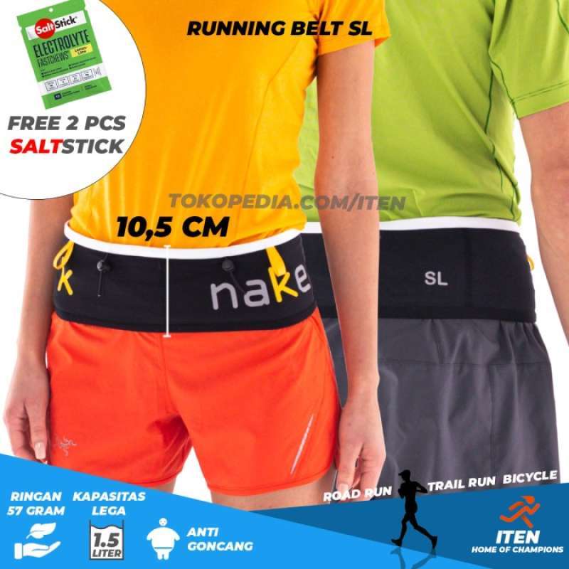 Jual Naked Running Belt Original Tas Pinggang Lari Elastis Dan Nyaman Sl Terjamin Di