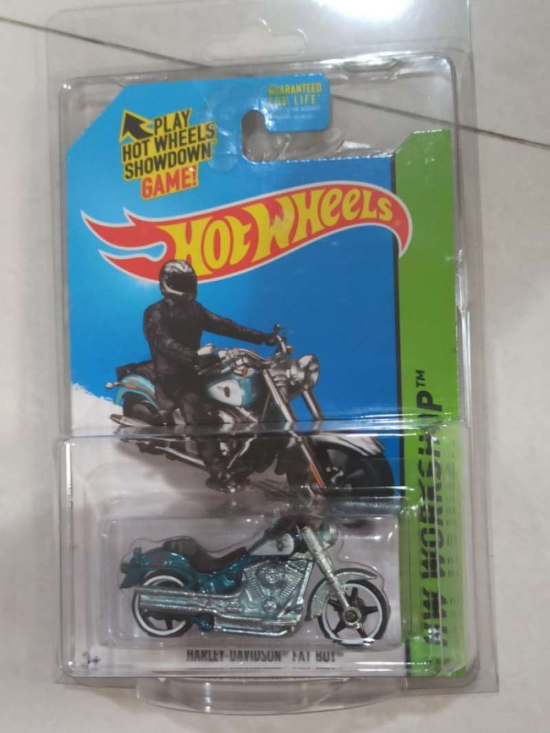 Promo Hot Wheels Harley Davidson Fat Boy Super Treasure Hunt Diskon Di Seller Venomancer