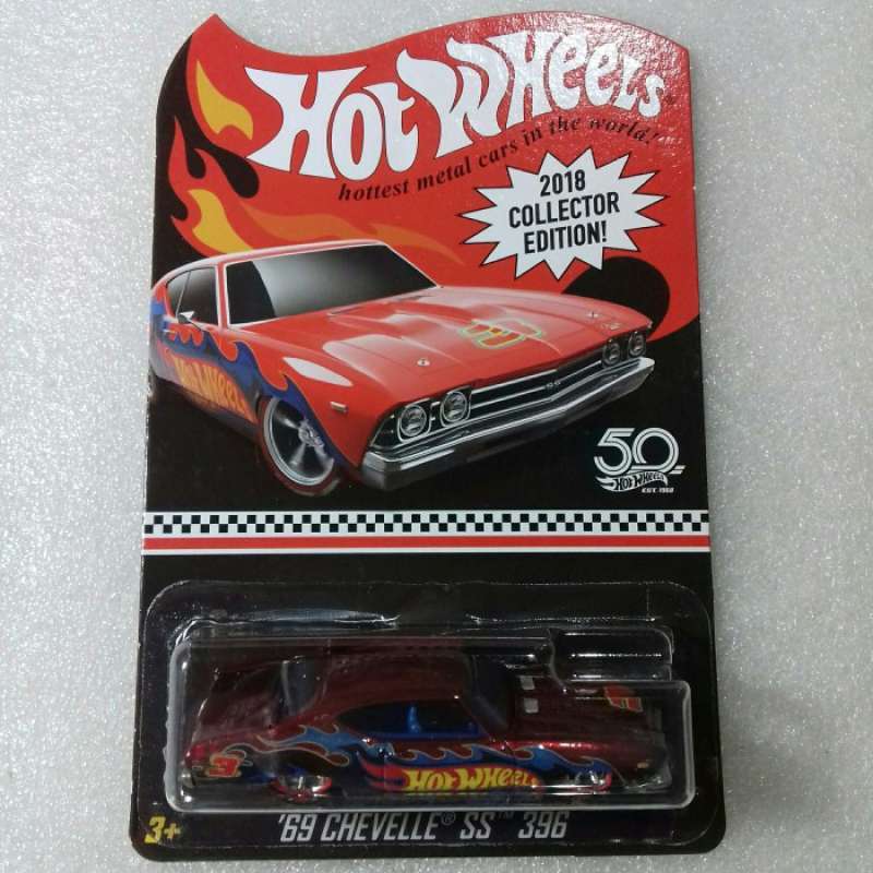 Promo Hot Wheels 69 Chevelle SS 396 Card 2018 Collector Edition Full Besi Diskon 23 Di