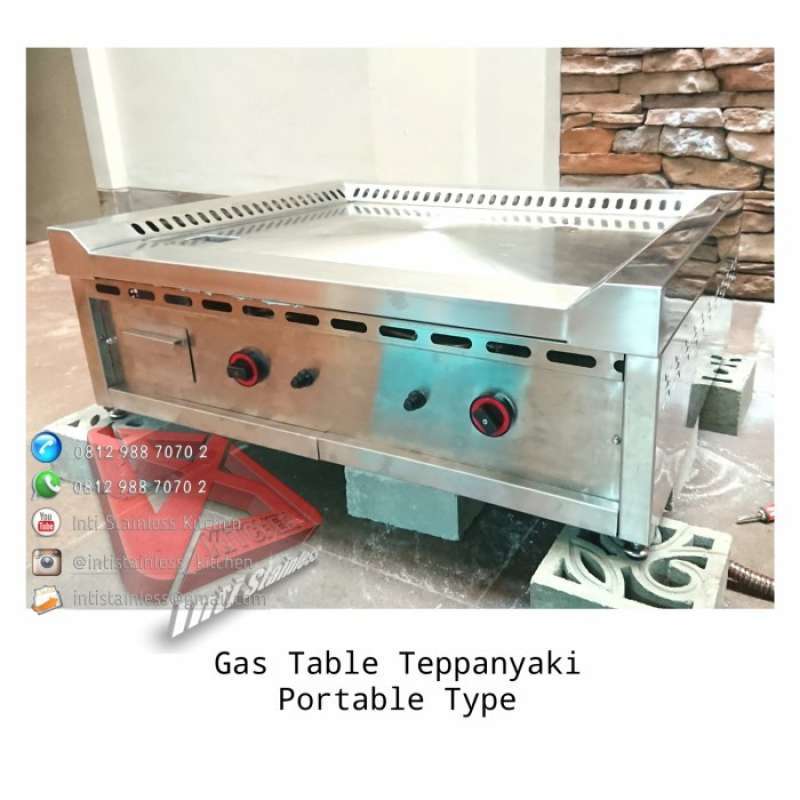 Jual Ready Gas Table Teppanyaki Portable Hot Plate Cast Iron Di Seller Laris Plaza Cengkareng