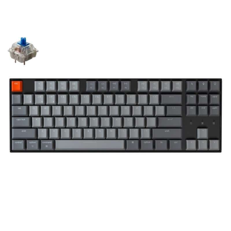 Promo Keychron K Hot Swappable White Backlight Plastic Frame Keyboard Diskon Di Seller