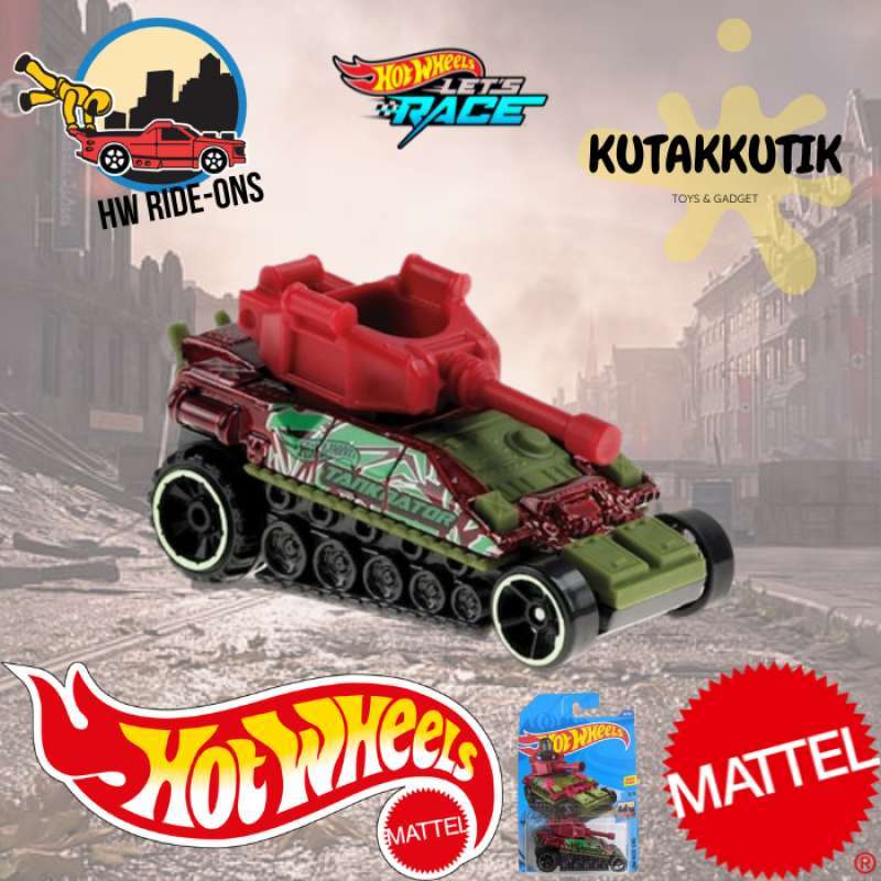 Jual Hot Wheels Tank Perang Tanknator Hijau Merah Hw Ride Ons Di Seller Kutakkutik Pulo Gadung