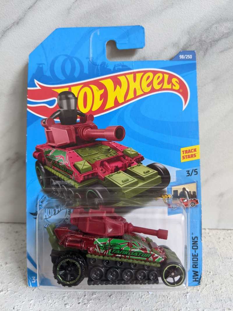 Jual Hot Wheels Tank Perang Tanknator Hijau Merah Hw Ride Ons Di Seller Kutakkutik Pulo Gadung