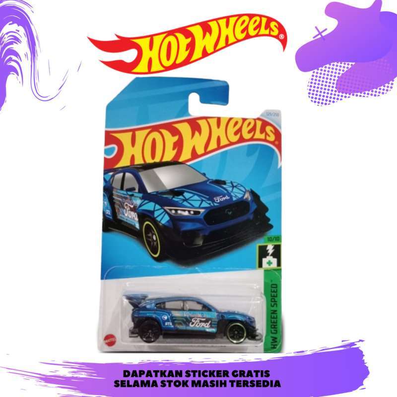 Promo Hot Wheels Th Reg Ford Mustang Mach E Biru Tampo Ford Diskon Di Seller Timothy