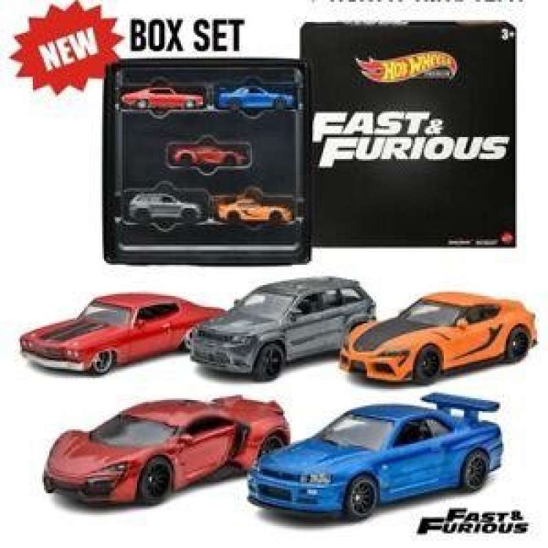 Promo Hot Wheels Skala Set Of Fast Furious Box Set Diskon Di Seller Venomancer Store