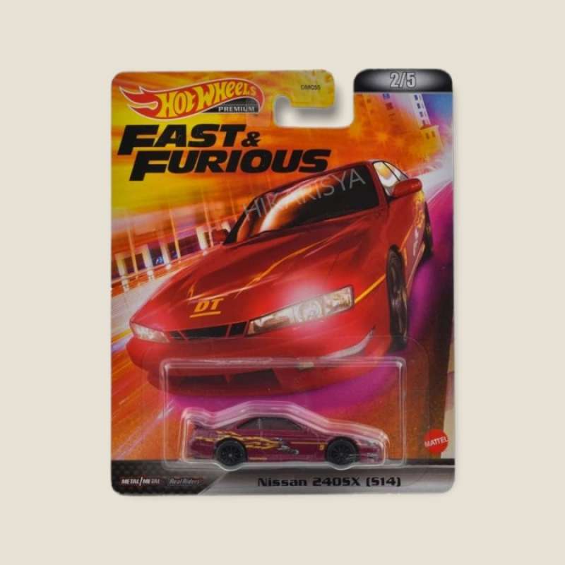 Promo Hot Wheels Premium Car Fast Furious Nissan 240Sx Silvia S14 2022 Diskon 23 Di Seller