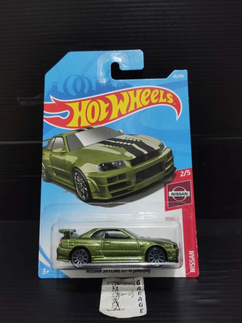 Promo Hotwheels Hot Wheels Nissan Skyline GTR GT R R Green Hijau Diskon Di Seller Kalibra