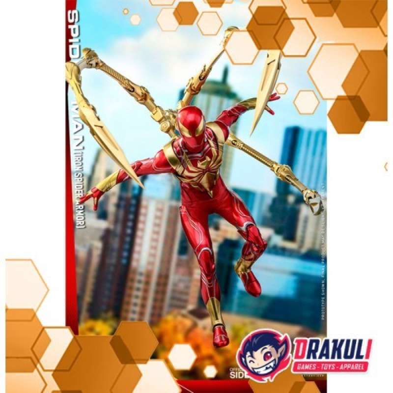Jual Hot Toys Th Scale Marvel Spider Man Iron Spider Armor Bib Di Seller Drakuli Games