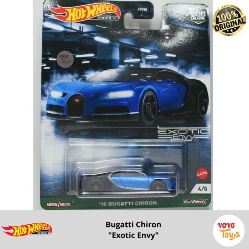 Promo Hot Wheels Bugatti Chiron Exotic Envy Hotwheels Diskon 28 Di Seller Puas Shop Harapan