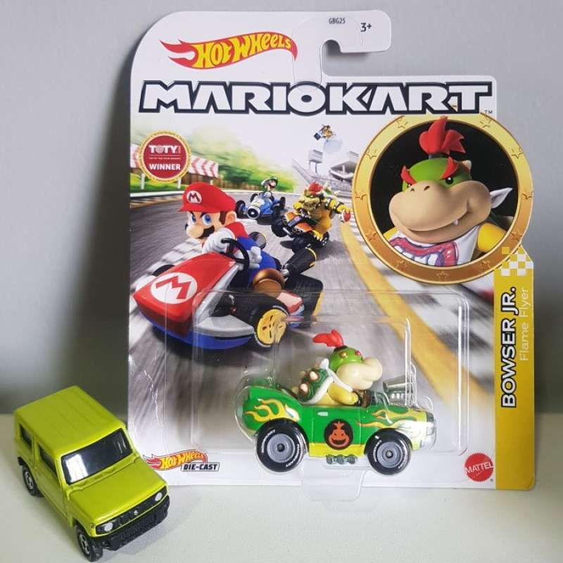 Promo Hot Wheels Mario Kart Bowser Jr Flame Flyer Hotwheels Mariokart Ori Diskon Di Seller