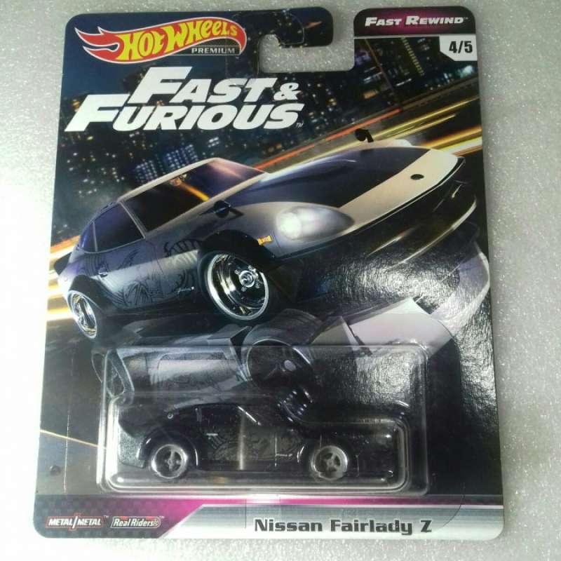 Promo Hot Wheels Premium Nissan Fairlady Z Card Fast Furious Fast Rewind Diskon Di