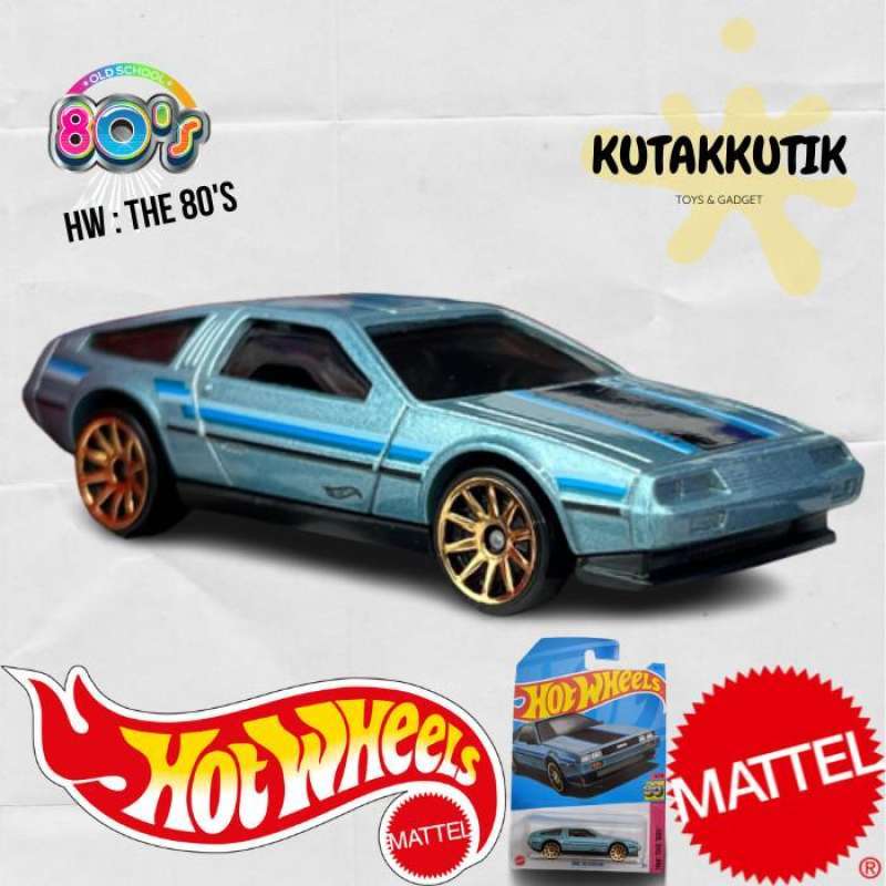 Jual Hot Wheels Mobil Back To The Future DMC Delorean Biru HW The S Di Seller KutakKutik