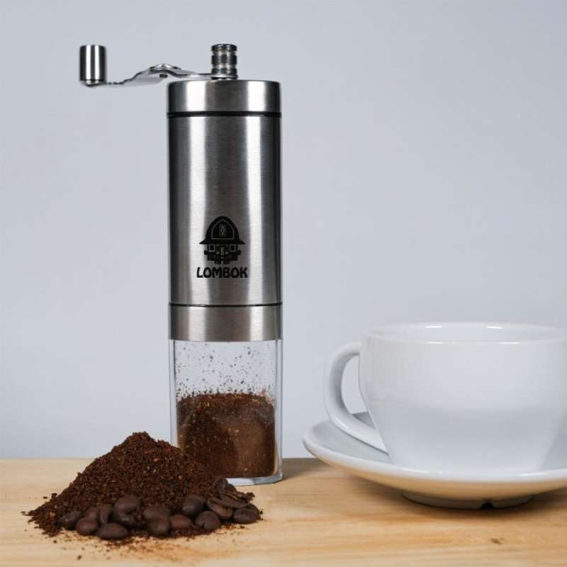 Promo Latina Lombok Handy Grinder Gilingan Kopi Segitiga Burrs Keramik Diskon Di Seller Umah