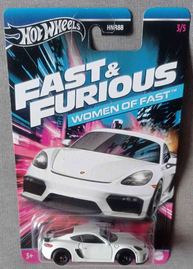 Jual Hot Wheels Porsche Cayman Gt Fast Furious Women Of Fast White Di Seller