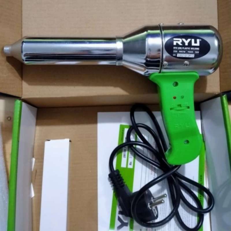 Promo Ryu RWG700 Welding Mesin Las PVC Plastik RWG 700 Heat Hot Gun 700 Watt Diskon 23 Di