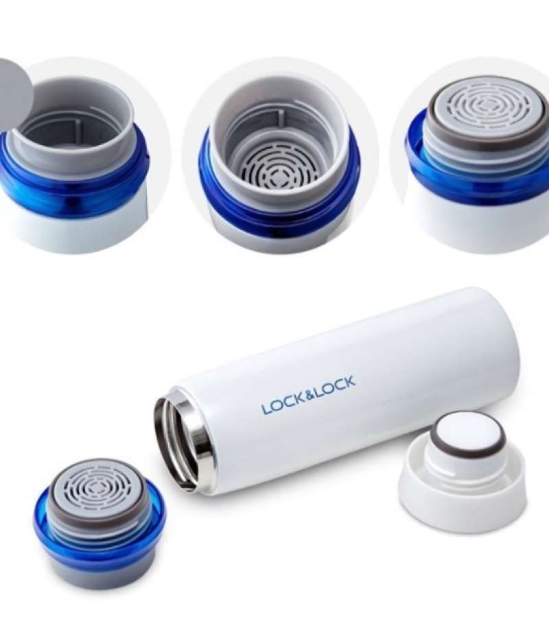 Promo Locknlock Hot And Cool Tumbler Feather Light Ring Thermos Ml Diskon Di Seller