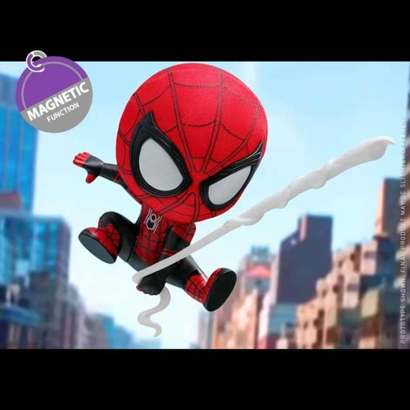 Promo Hot Toys Cosbaby Spider Man Far From Home Spiderman Web Swinging Tocko99 Diskon 50
