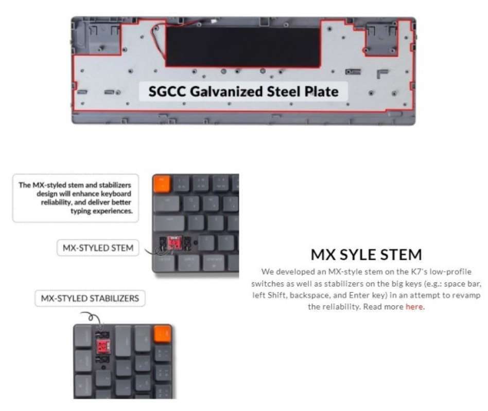 Promo Produk Ori Keychron K White Backlight Gateron Mechanical Hot Swappable Pouch