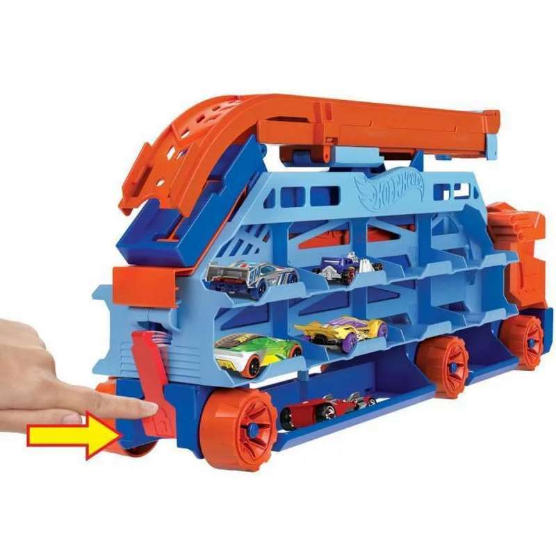 Jual Mattel Hot Wheels Hdy City Speed Drop Transport Hauler Di Seller Cupliss Kelapagading