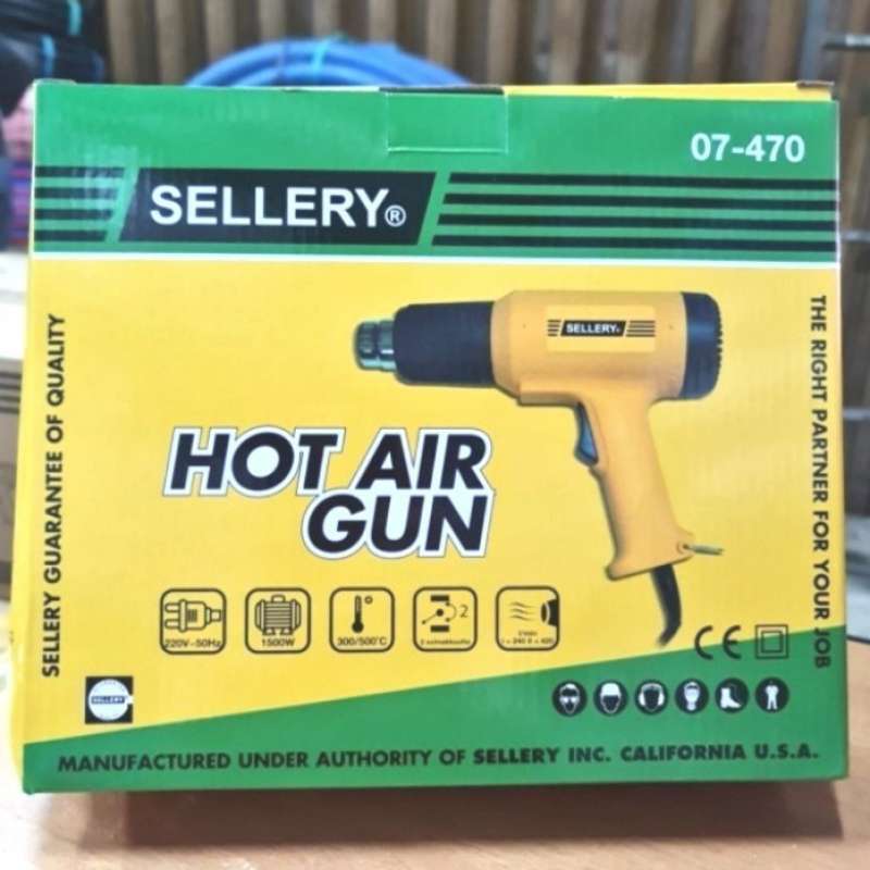 Promo Hot Gun Sellery Pistol Pemanas Sellery Heat Gun Mesin Heat Gun Diskon Di Seller