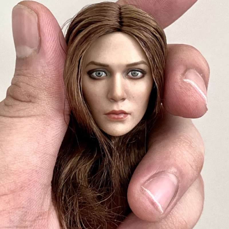Promo Head Sculpt Wanda Scarlet Witch Elizabeth Olsen Non Hot Toys Diskon 23 Di Seller