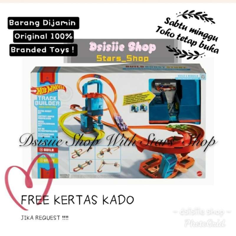Jual Hot Wheels Track Builder Unlimited Ultra Stackable Booster Kit Motoriz Di Seller Kalibra