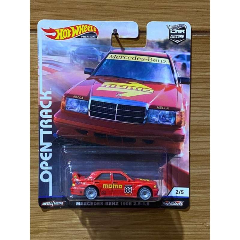 Promo HOT WHEELS OPEN TRACK MERCEDES BENZ E MOMO SERIES