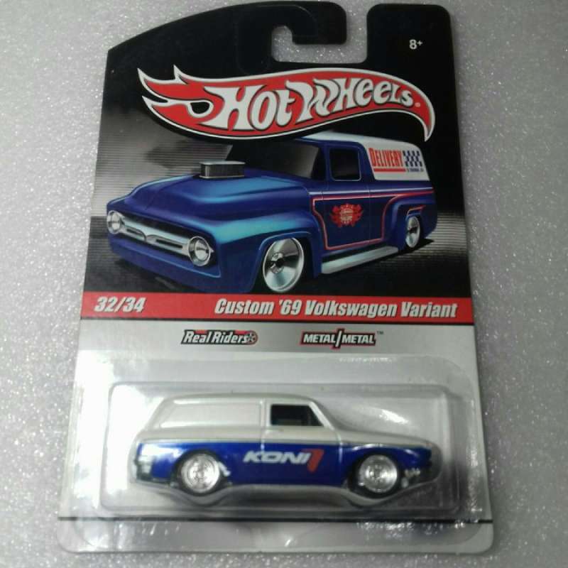 Promo Hot Wheels Custom Volkswagen Variant Card Hw Delivery Series Rare Diskon Di