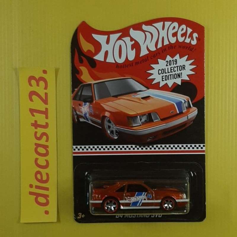 Promo Pcs Hot Wheels Ford Mustang Svo Hotwheels Collector Hw Redline Diskon Di