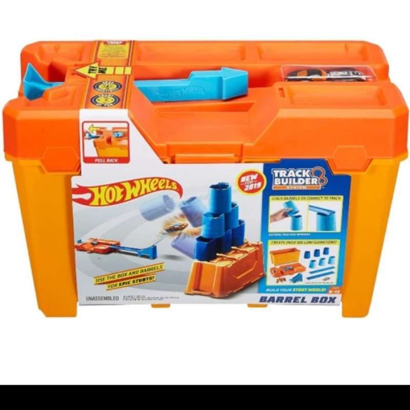 Promo Hot Wheels Track Builder Barrel Box Hotwheels Diskon Di Seller Alenila Store