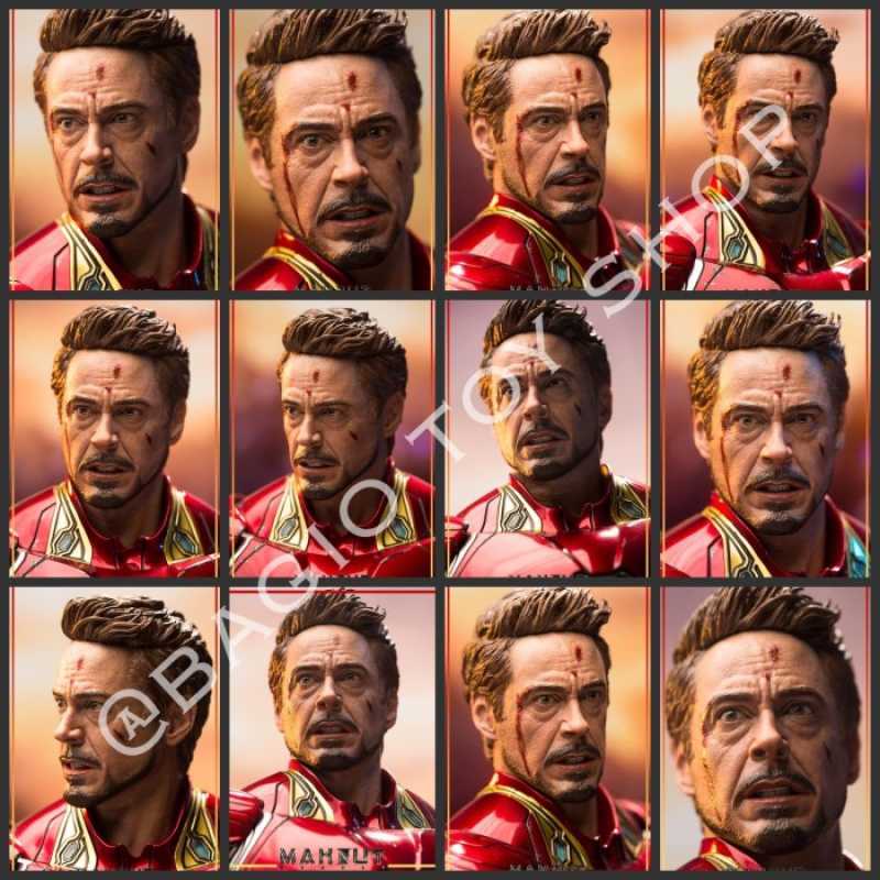 Promo Maxnut Studio Tony Stark Headsculpt For Hot Toys Tocko Diskon Di Seller