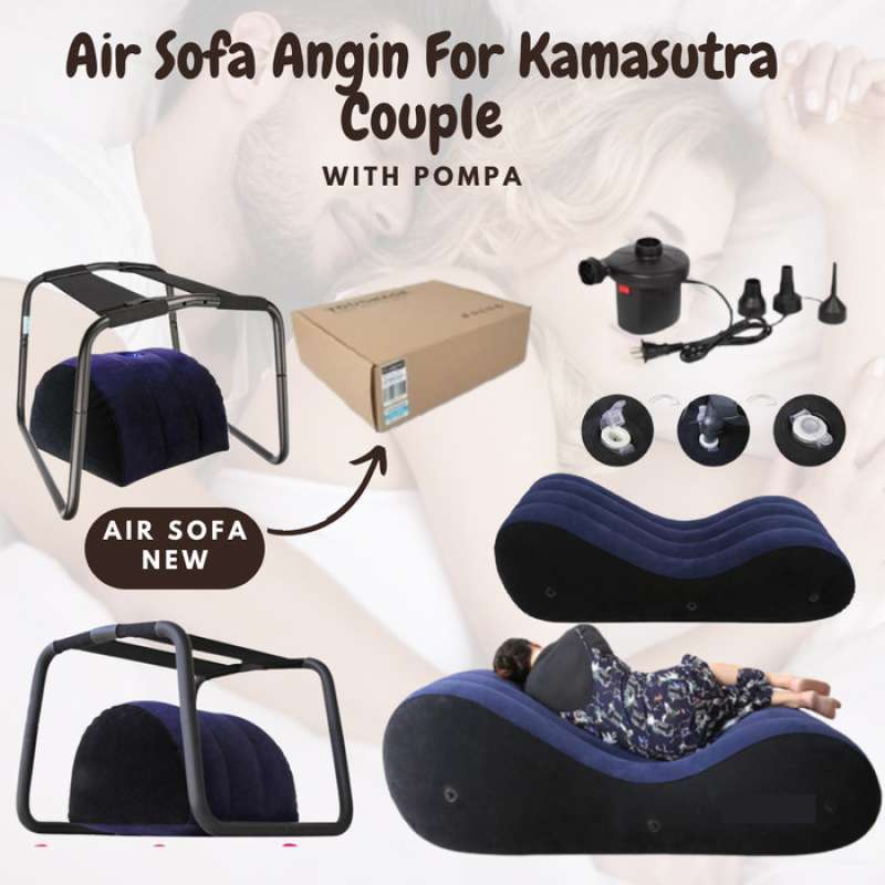 Promo Portable Inflatable Sex Sofa Air Sofa Angin Dengan Pompa For